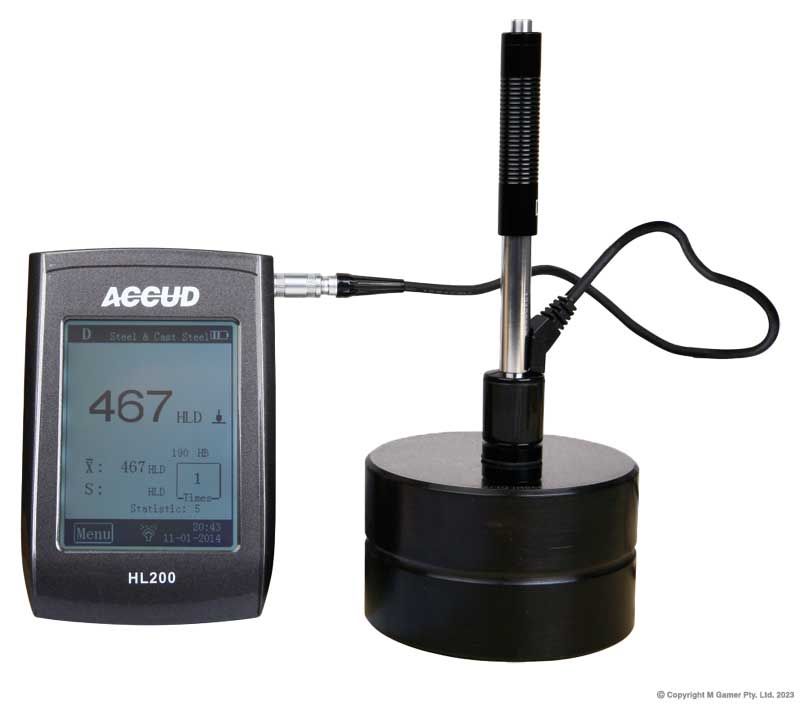 Accud Portable Hardness Tester AC-HL200
